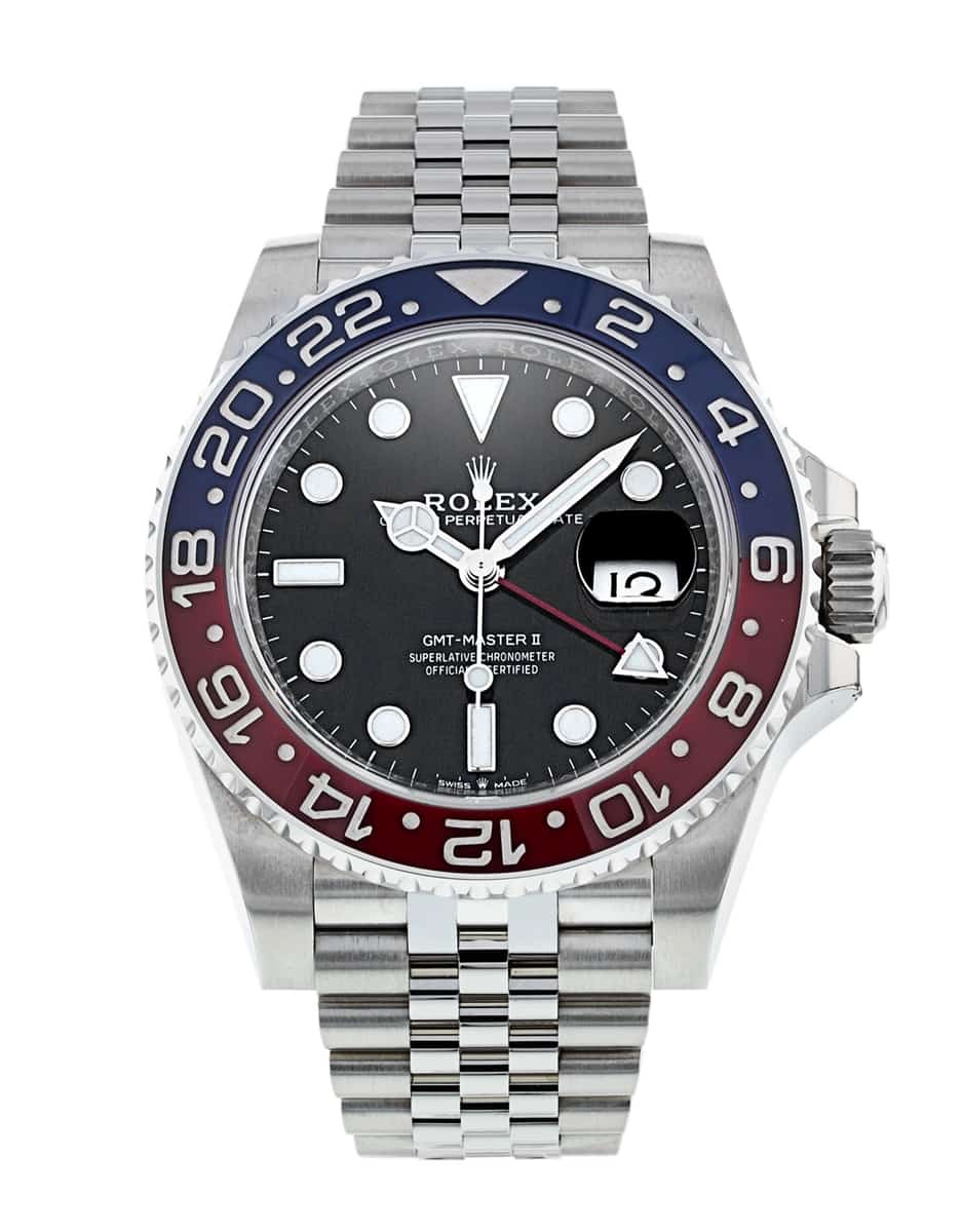 Pre Owned Rolex GMT Master II 126710 BLRO Watch Watchfinder Co